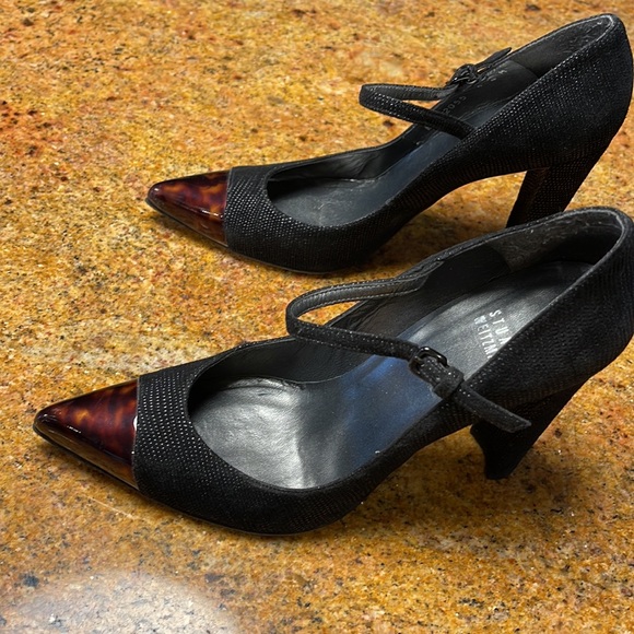 Stuart Weitzman Capsize pointed cap toe pump - Picture 4 of 11